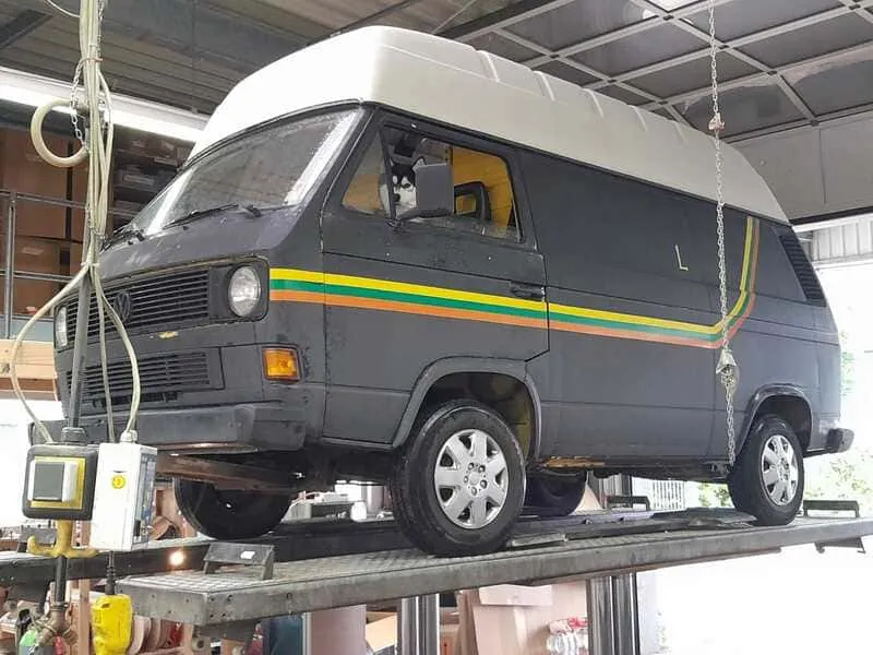 Ausgangsbasis T3 Camperprojekt bei Diana Mobile